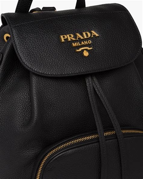 prada rugzak|prada leather backpack.